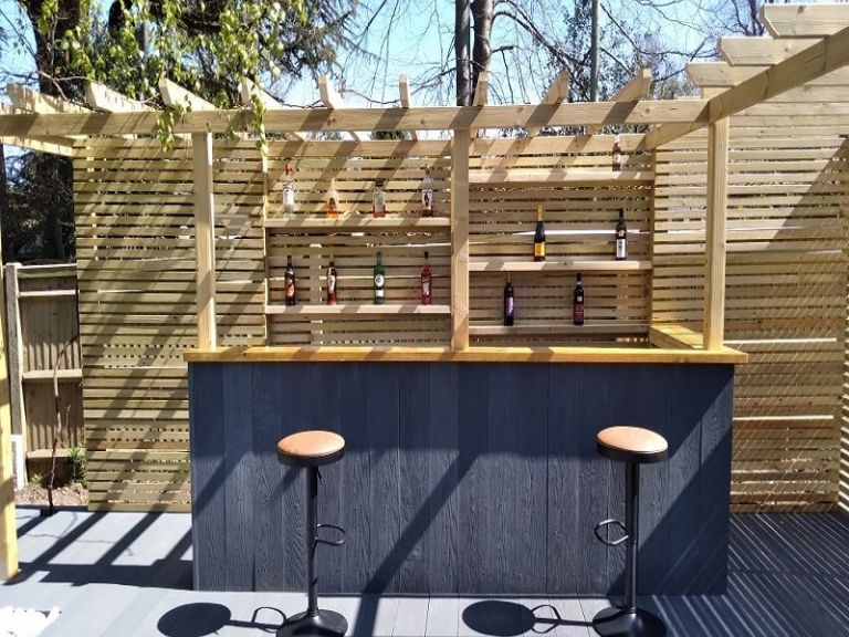 Millboard - Нестандандартні рішення Барна стійка
